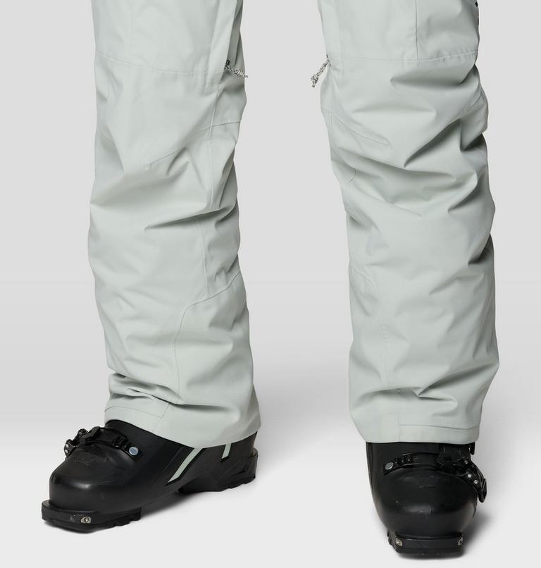 Women's Firefall Insulated Bib, Color: Gamma Grey, image 11