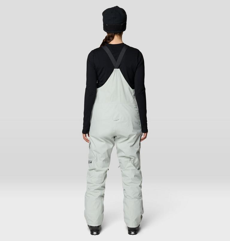 Women's Firefall Insulated Bib, Color: Gamma Grey, image 4