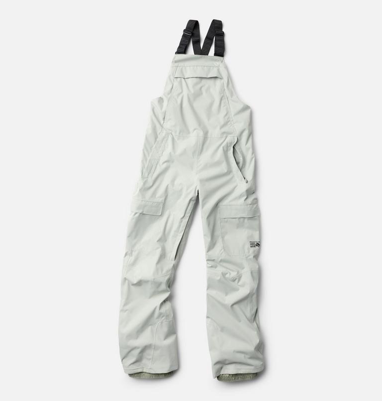 Women's Firefall Insulated Bib, Color: Gamma Grey, image 3