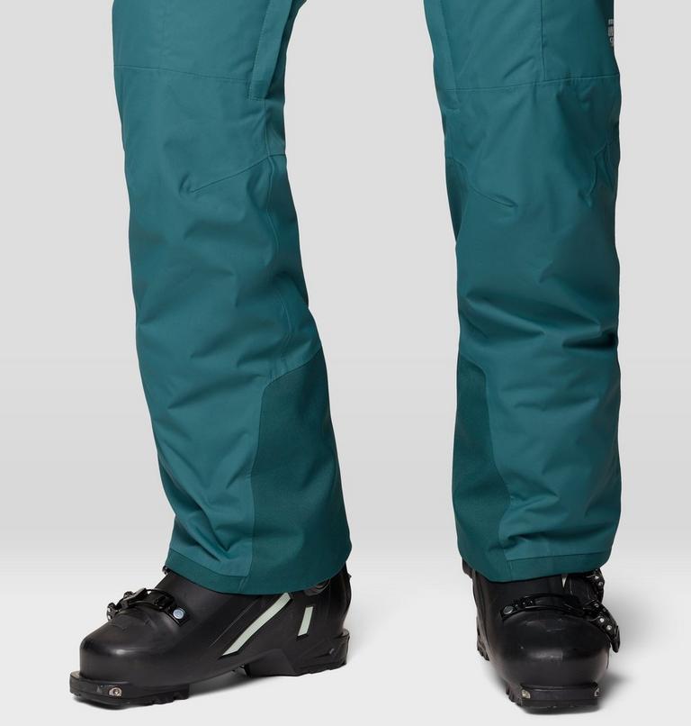 Women's Firefall Insulated Bib, Color: Aqua Green, image 9