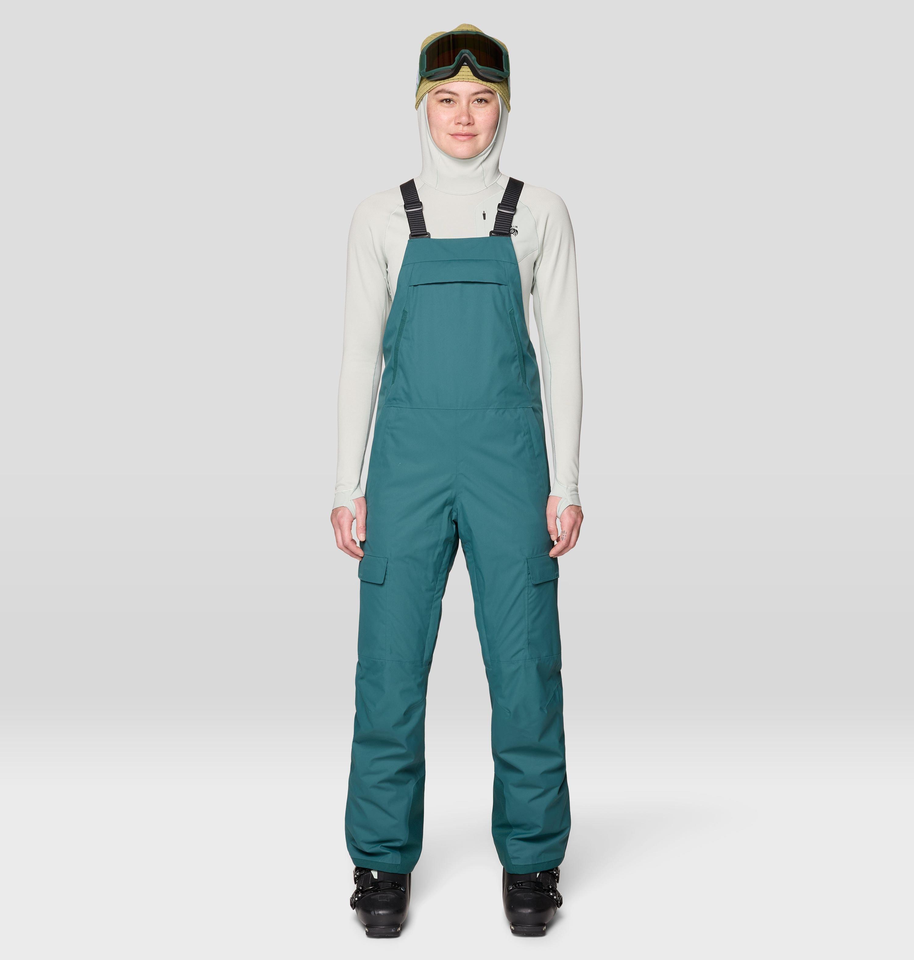 Mountain Hardwear Women's Firefall Insulated Bib - S - Green