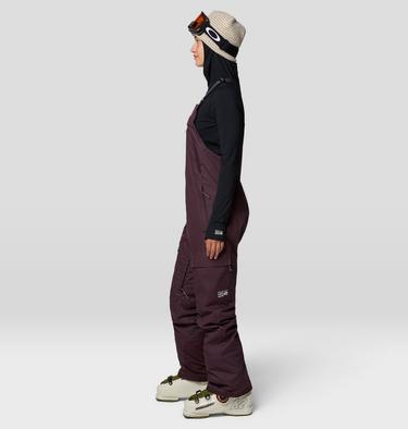 Women's Firefall Insulated Bib, Color: Deep Mulberry, image 8