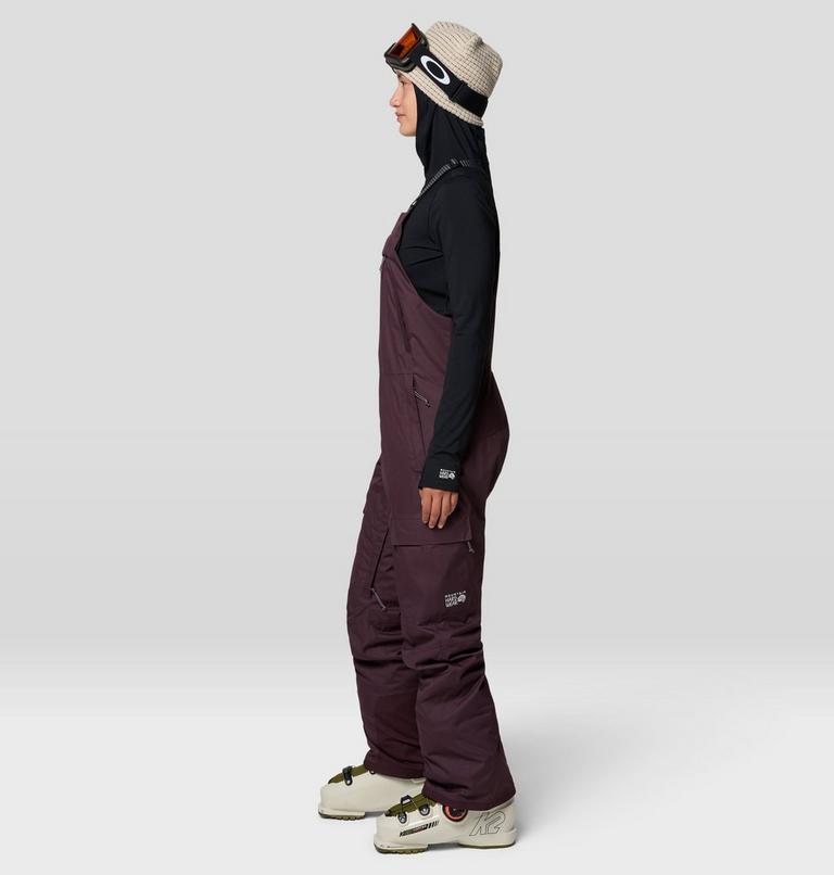 Women's Firefall Insulated Bib, Color: Deep Mulberry, image 4