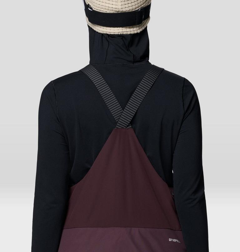 Women's Firefall Insulated Bib, Color: Deep Mulberry, image 7