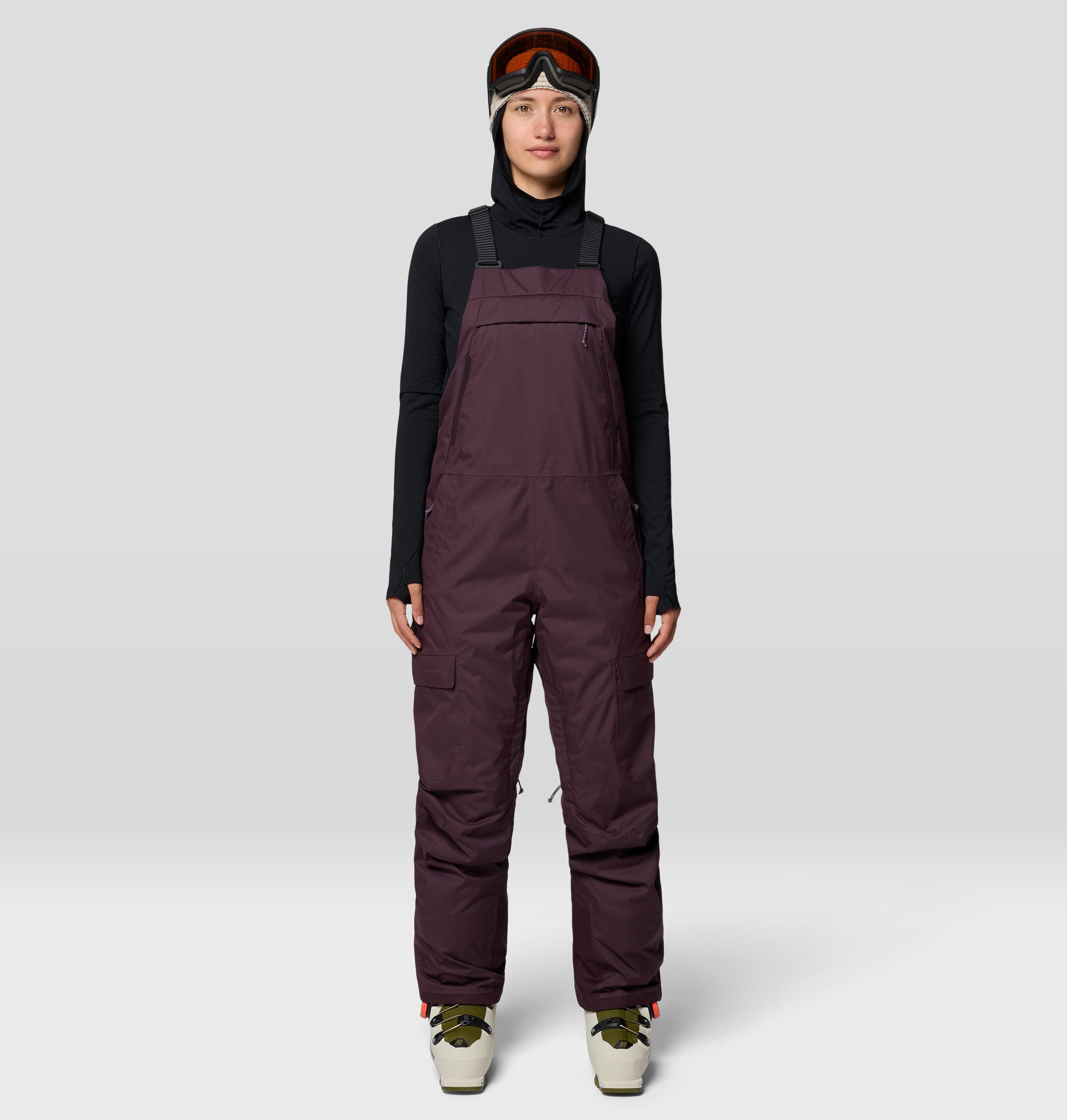 Mountain Hardwear Women's Firefall Insulated Bib - S - Purple