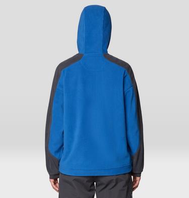 Women's Apr&egrave;s Pro Fleece Hoody, Color: Berry Blue, Shark, image 6