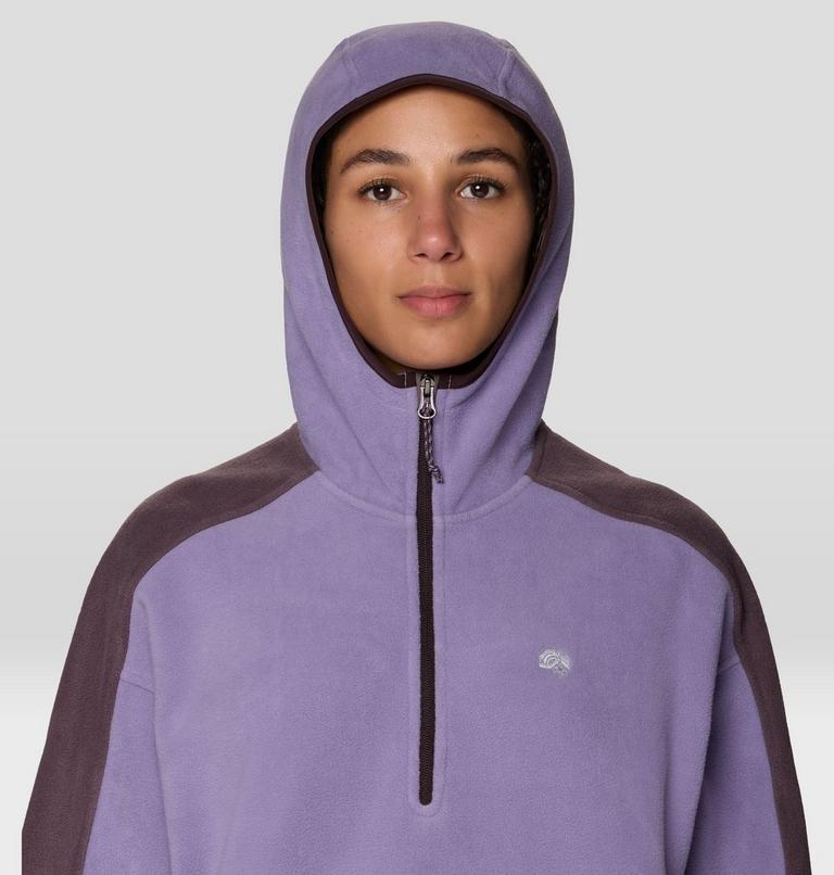 Women's Apr&egrave;s Pro Fleece Hoody, Color: Violet Stone, Purple Sage, image 4