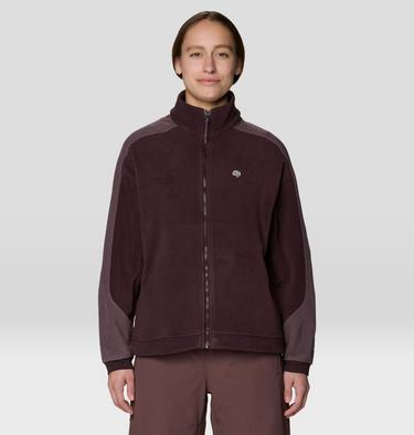Women's Apr&egrave;s Pro Fleece Jacket, Color: Deep Mulberry, Purple Sage, image 16