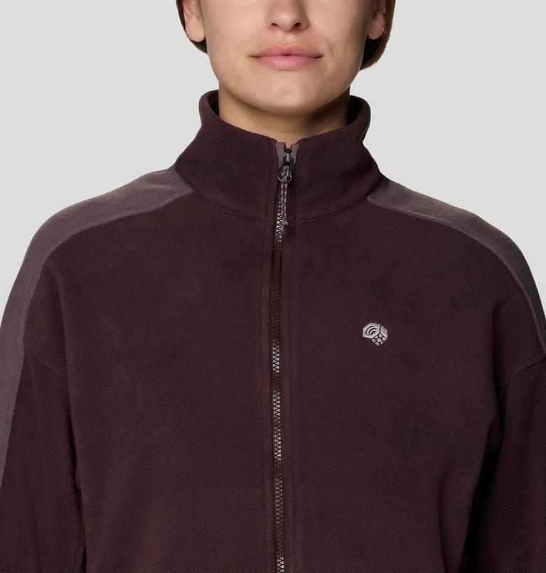Women's Apr&egrave;s Pro Fleece Jacket, Color: Deep Mulberry, Purple Sage, image 5