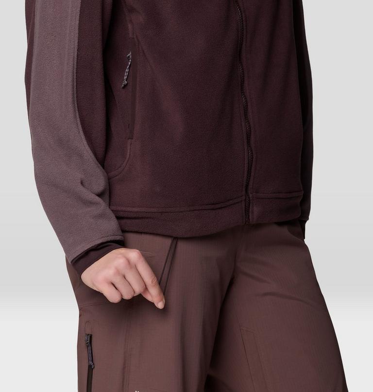 Women's Apr&egrave;s Pro Fleece Jacket, Color: Deep Mulberry, Purple Sage, image 6