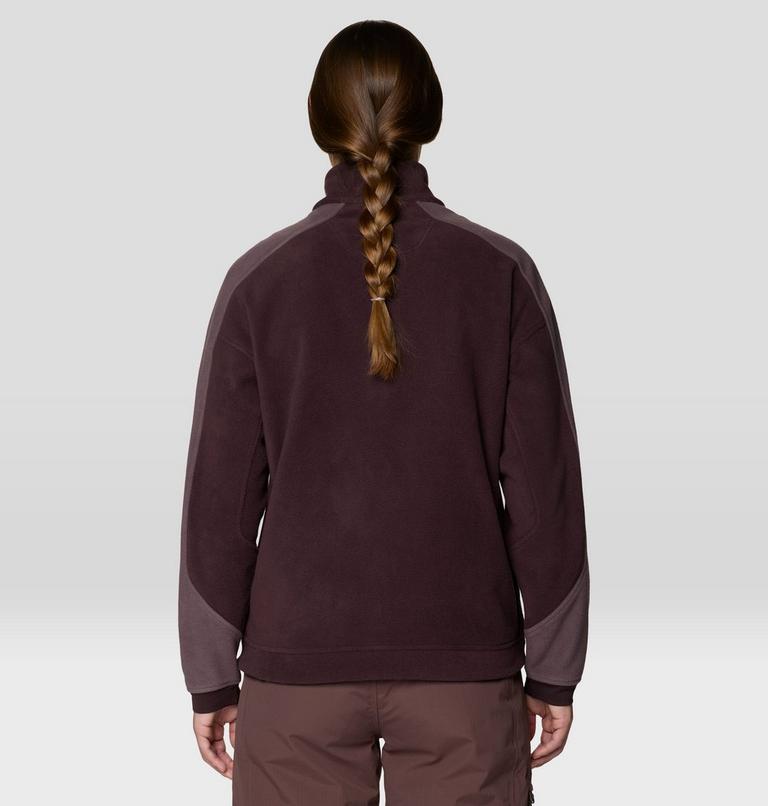 Women's Apr&egrave;s Pro Fleece Jacket, Color: Deep Mulberry, Purple Sage, image 2