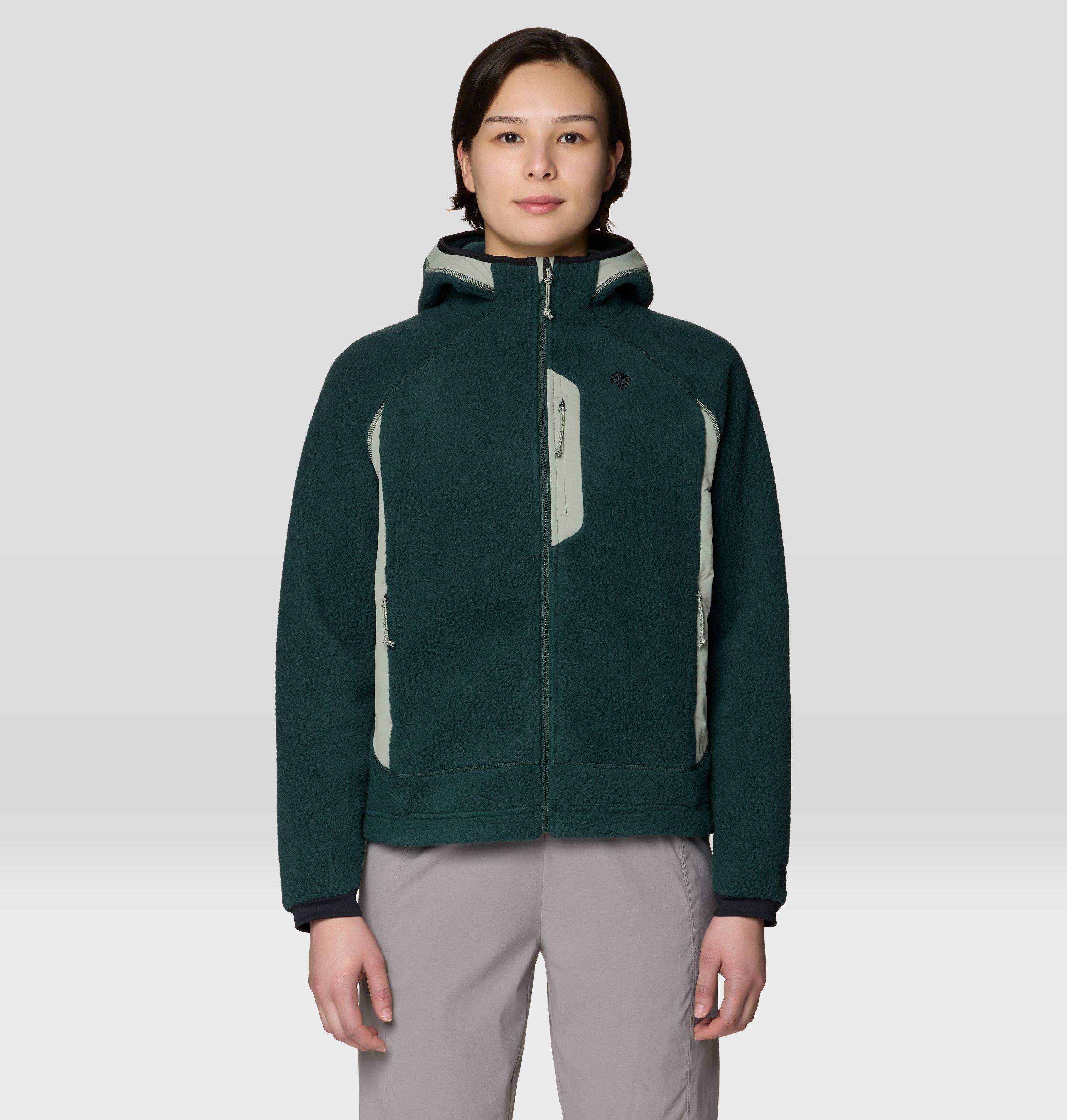 Mountain Hardwear Women's Deep Drift Fleece Hoody - XS - Green