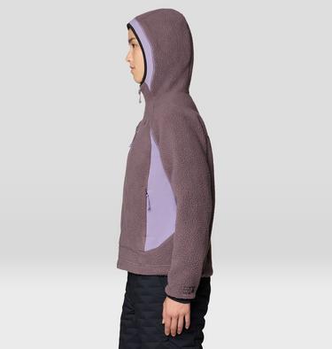Women's Deep Drift Fleece Hoody, Color: Purple Sage, image 11