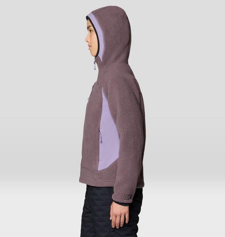 Women's Deep Drift Fleece Hoody, Color: Purple Sage, image 3