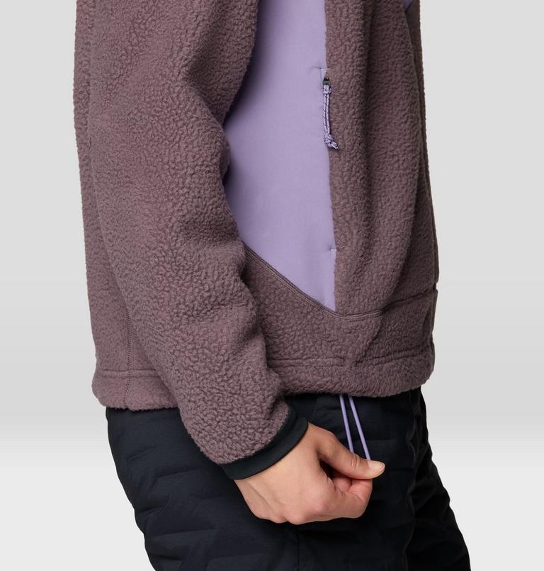 Women's Deep Drift Fleece Hoody, Color: Purple Sage, image 6