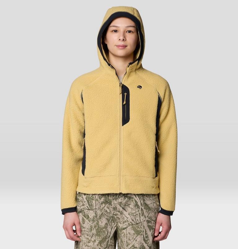 Women's Deep Drift Fleece Hoody, Color: Prairie, image 4