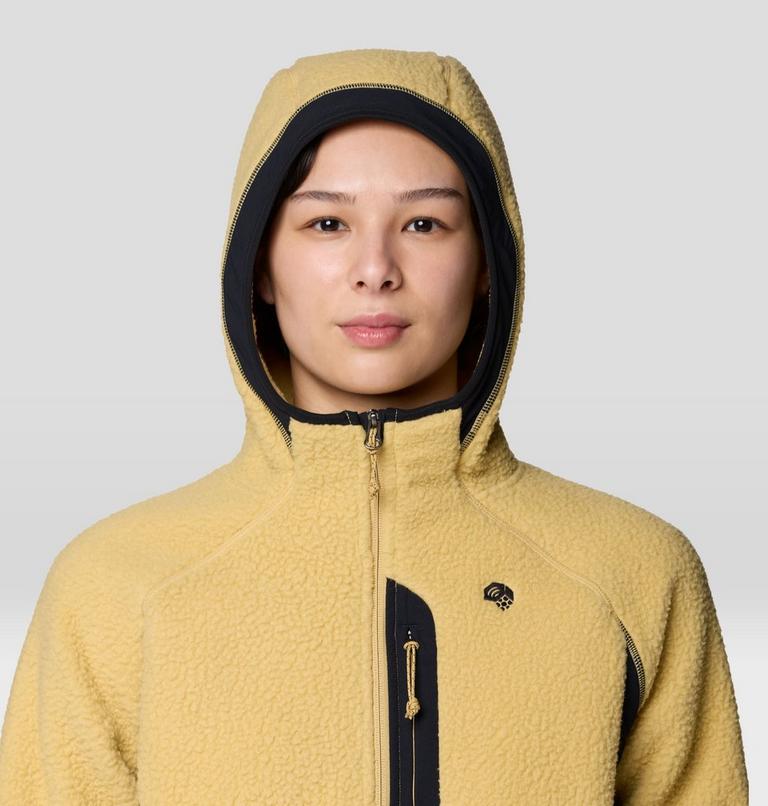 Women's Deep Drift Fleece Hoody, Color: Prairie, image 5