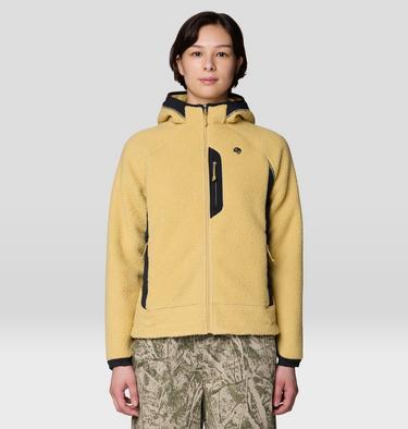 Women's Deep Drift Fleece Hoody, Color: Prairie, image 7