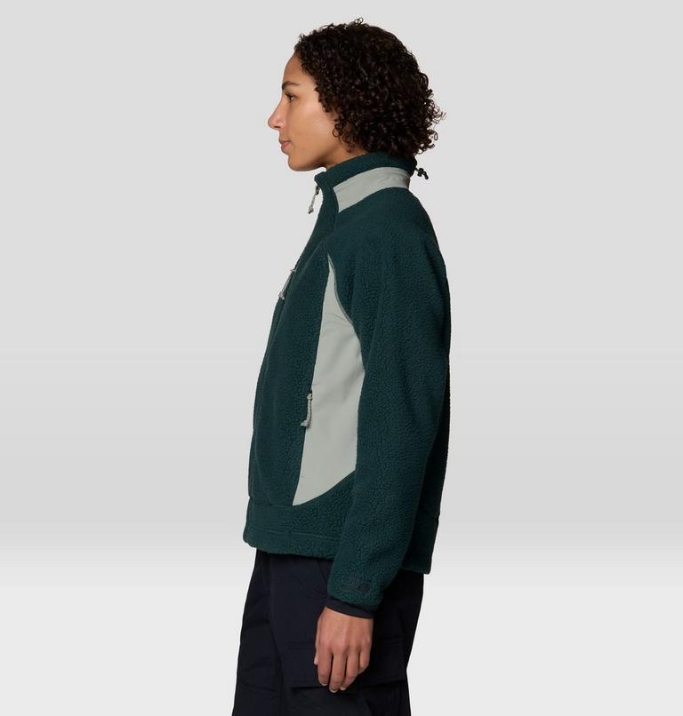 Women's Deep Drift Fleece Full Zip, Color: Verve, image 4