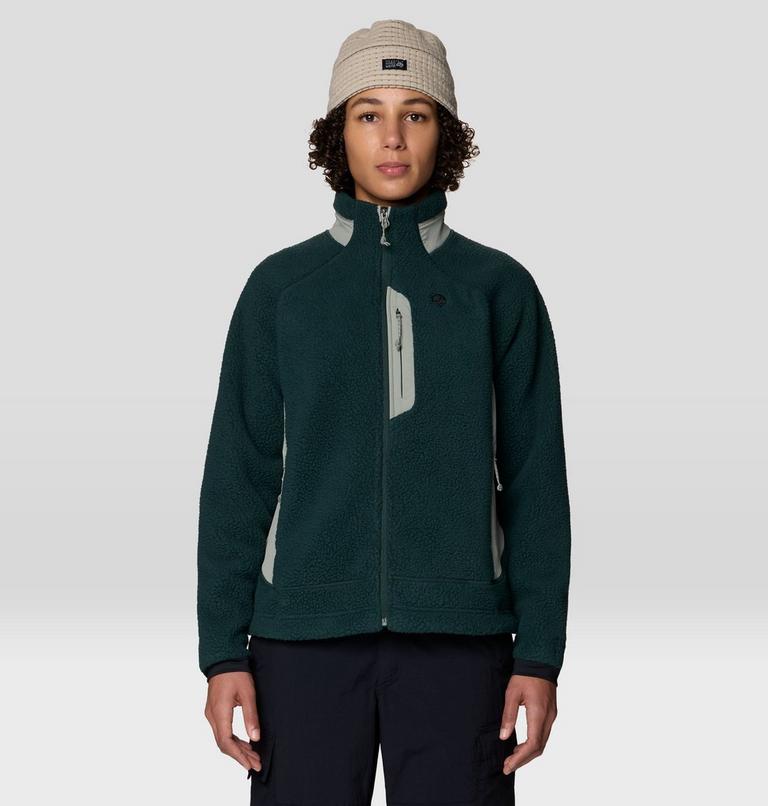 Women's Deep Drift Fleece Full Zip, Color: Verve, image 1