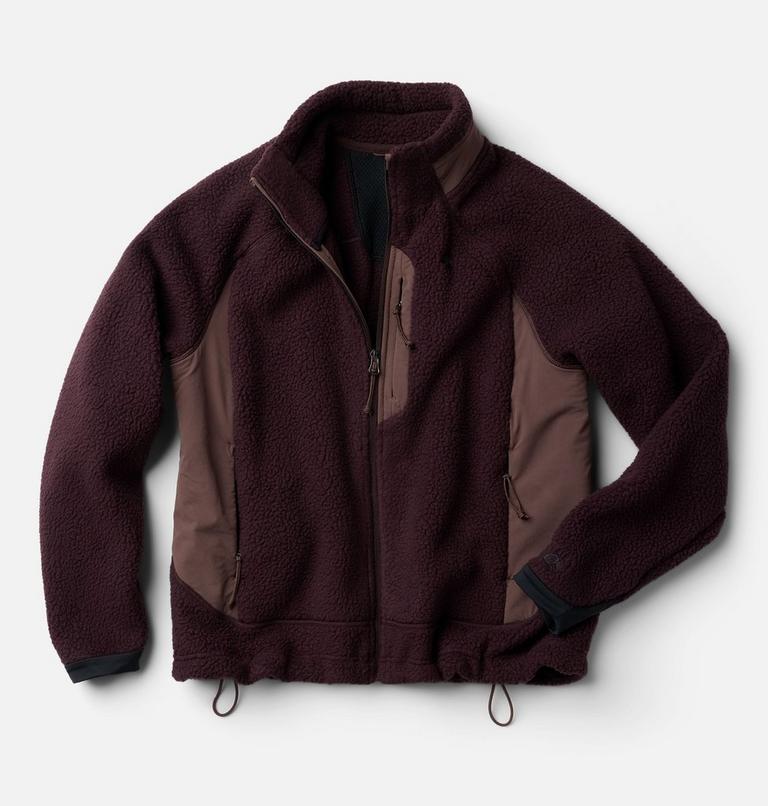 Women's Deep Drift Fleece Full Zip, Color: Deep Mulberry, image 2