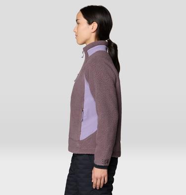 Women's Deep Drift Fleece Full Zip, Color: Purple Sage, image 11