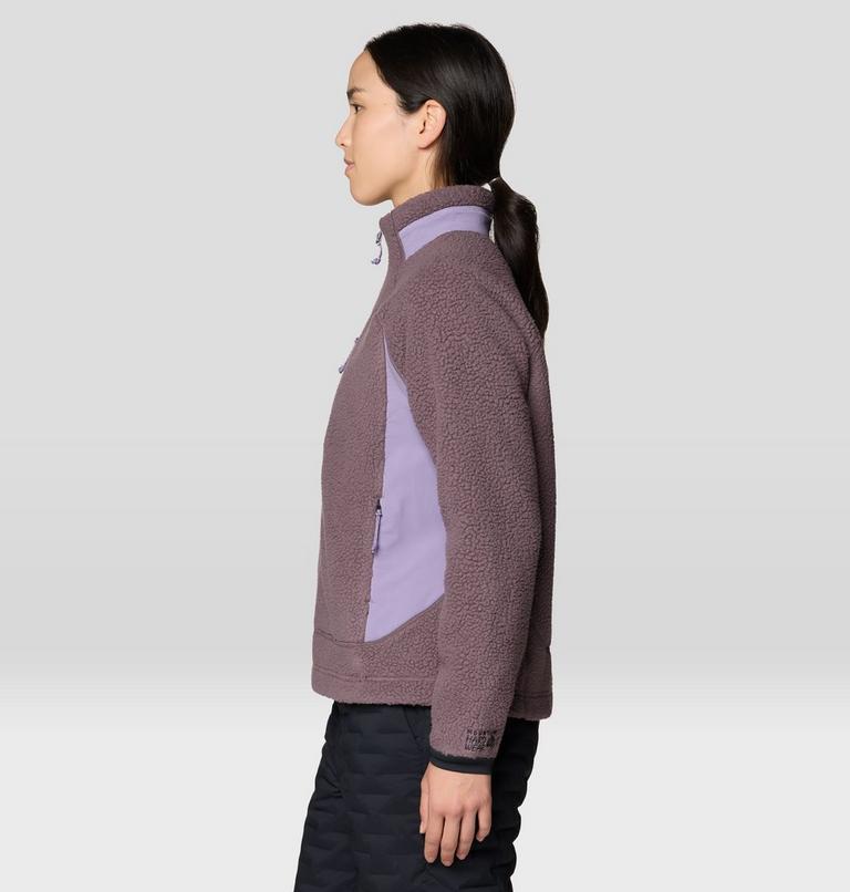 Women's Deep Drift Fleece Full Zip, Color: Purple Sage, image 3