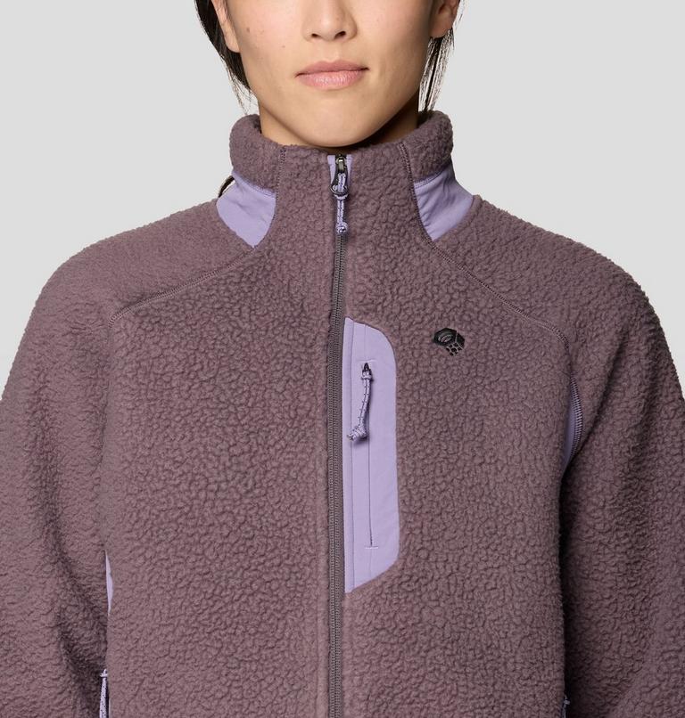 Women's Deep Drift Fleece Full Zip, Color: Purple Sage, image 4