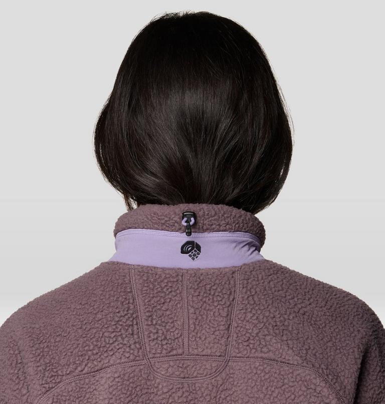 Women's Deep Drift Fleece Full Zip, Color: Purple Sage, image 5