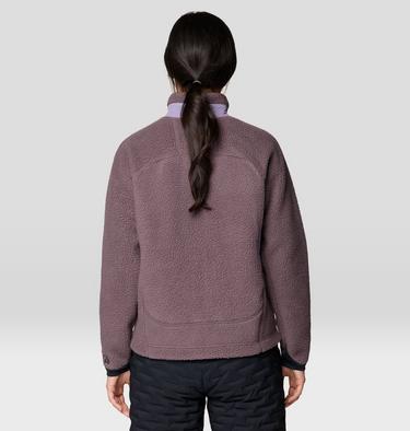 Women's Deep Drift Fleece Full Zip, Color: Purple Sage, image 6