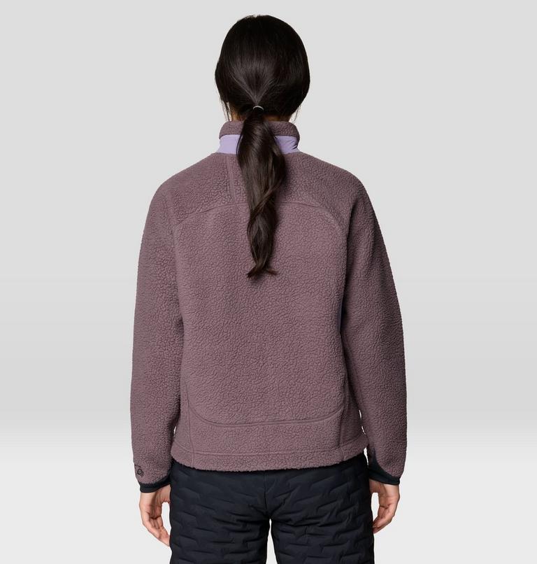 Women's Deep Drift Fleece Full Zip, Color: Purple Sage, image 2