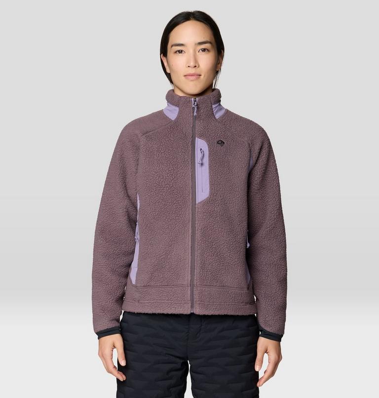 Women's Deep Drift Fleece Full Zip, Color: Purple Sage, image 1