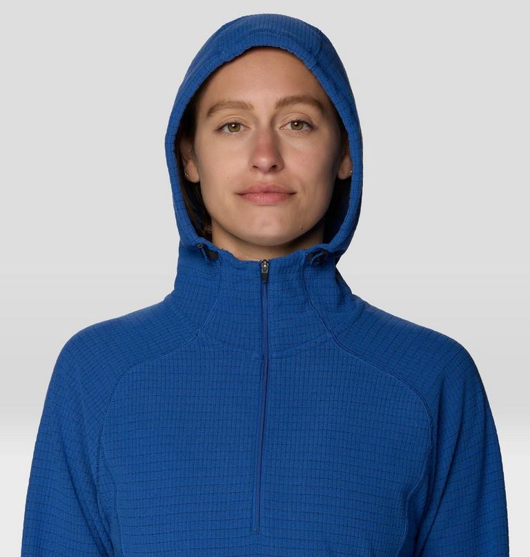 Women's Summit Grid Dress, Color: Berry Blue, image 6