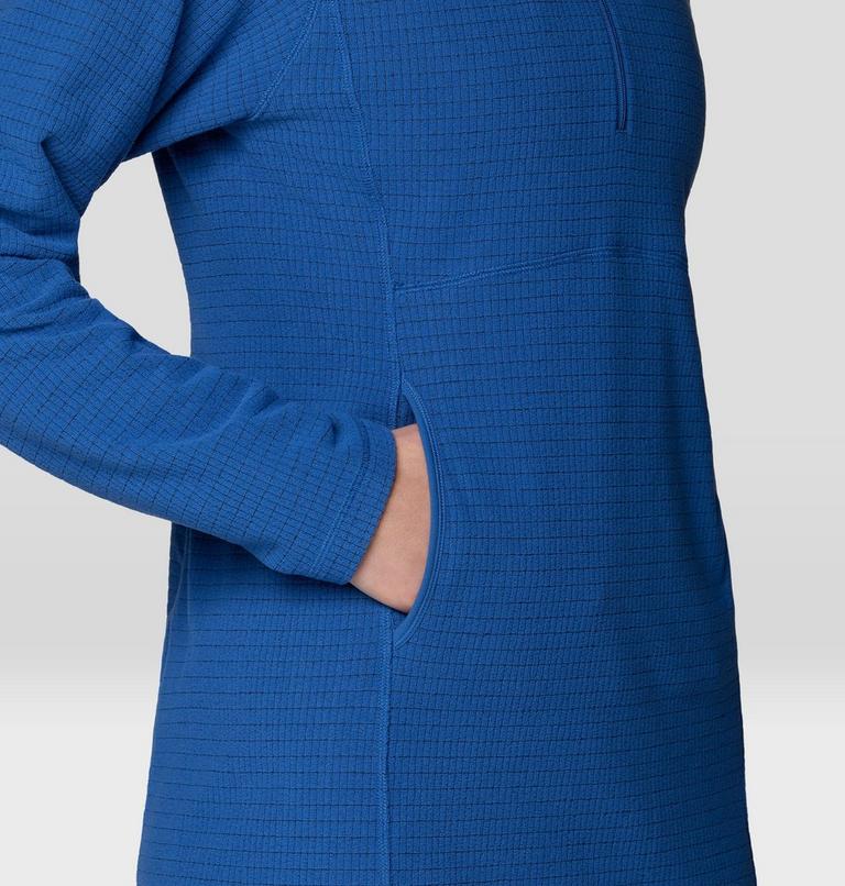 Women's Summit Grid Dress, Color: Berry Blue, image 8
