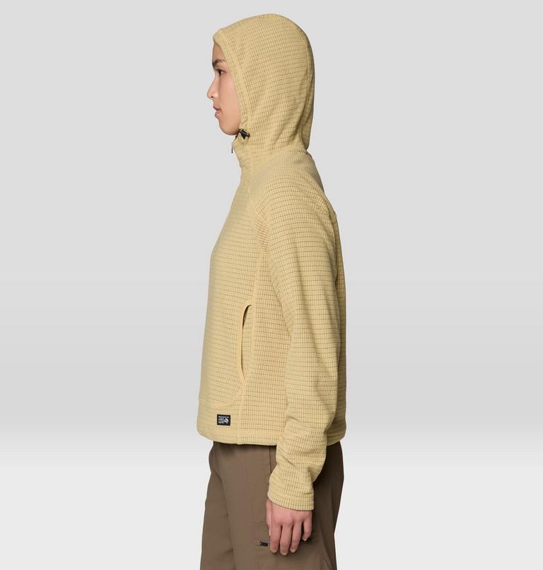 Women's Summit Grid Half Zip Hoody, Color: Prairie, image 3