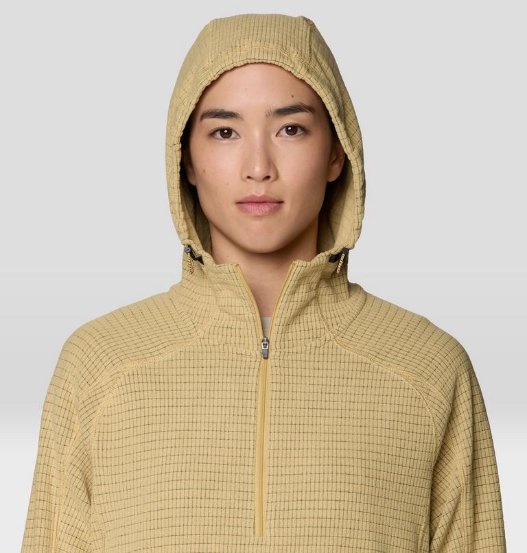 Women's Summit Grid Half Zip Hoody, Color: Prairie, image 4