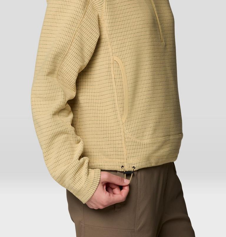 Women's Summit Grid Half Zip Hoody, Color: Prairie, image 5