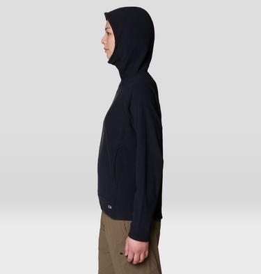 Women's Summit Grid Hoody, Color: Black, image 12