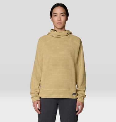 Women's Summit Grid Hoody, Color: Prairie, image 8