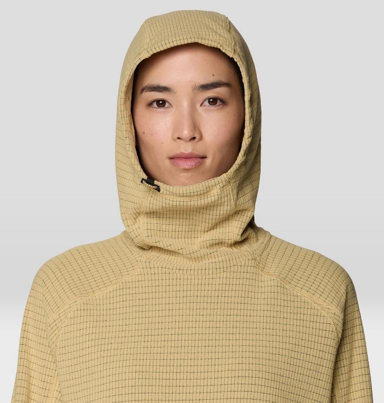 Women's Summit Grid Hoody, Color: Prairie, image 5
