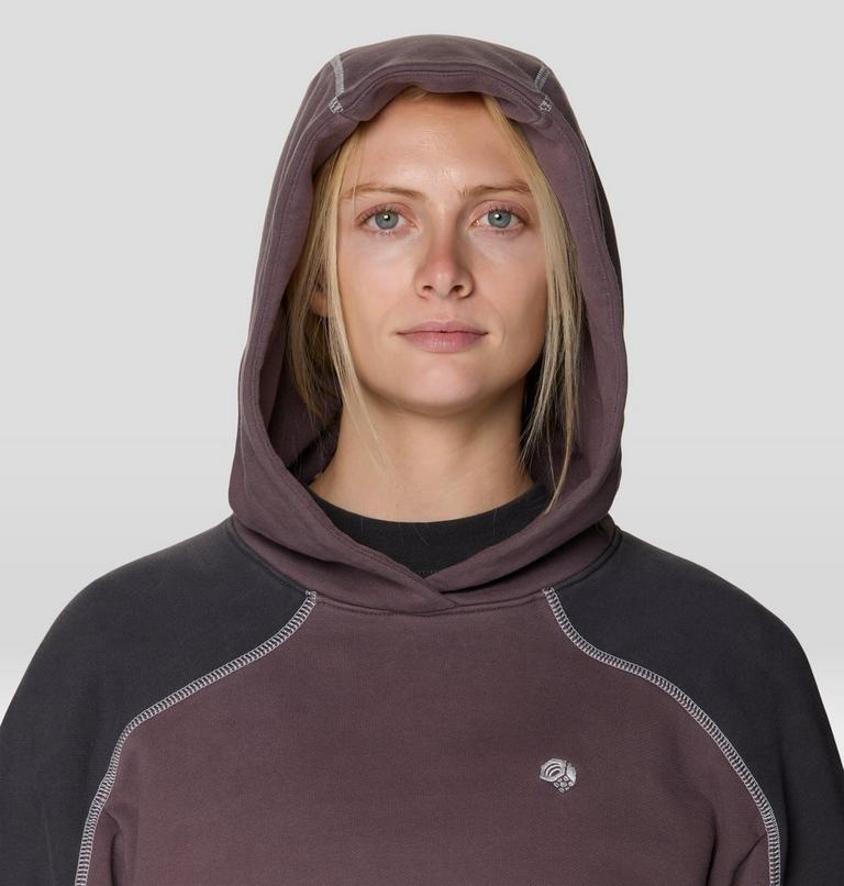 Women's Hardwear Supply Hoody, Color: Purple Sage, Shark, image 5