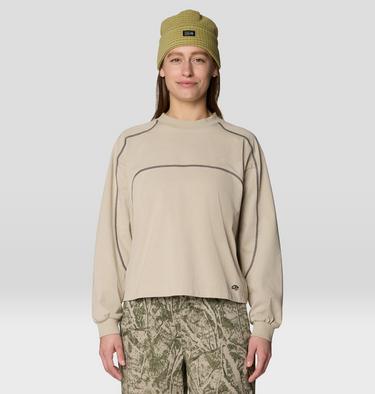 Women's Hardwear Supply Long Sleeve Shirt, Color: Fossil, image 5