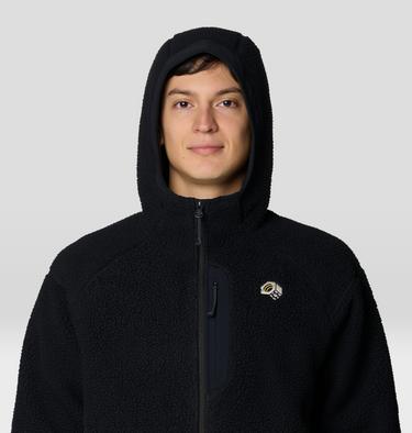 Men's Deep Drift Fleece Hoody, Color: Black, image 16
