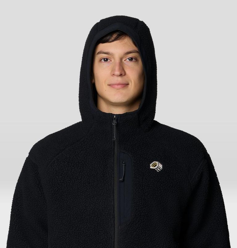 Men's Deep Drift Fleece Hoody, Color: Black, image 4