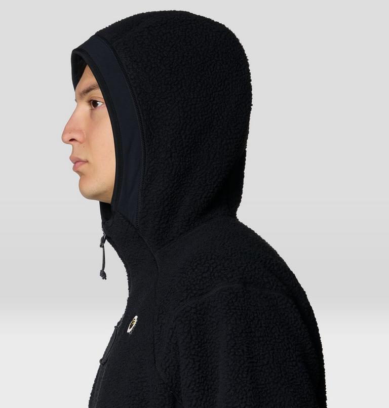 Men's Deep Drift Fleece Hoody, Color: Black, image 5