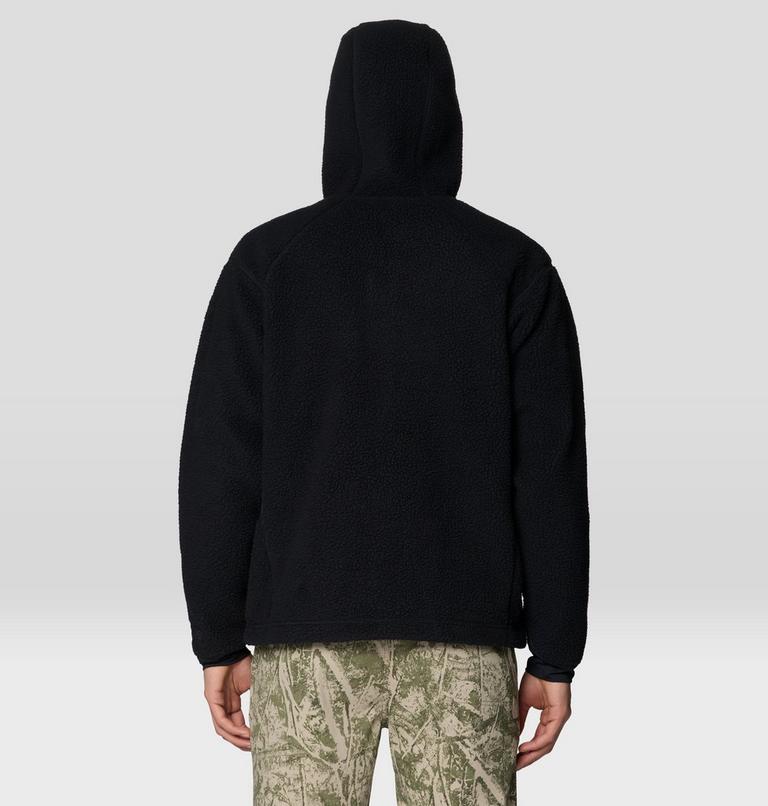 Men's Deep Drift Fleece Hoody, Color: Black, image 2