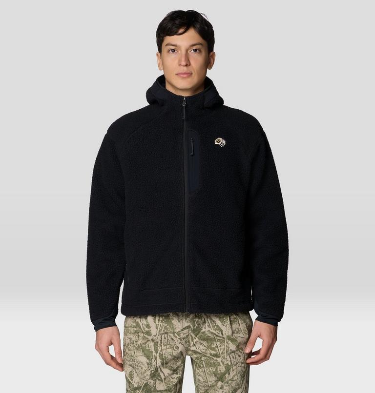 Men's Deep Drift Fleece Hoody, Color: Black, image 1