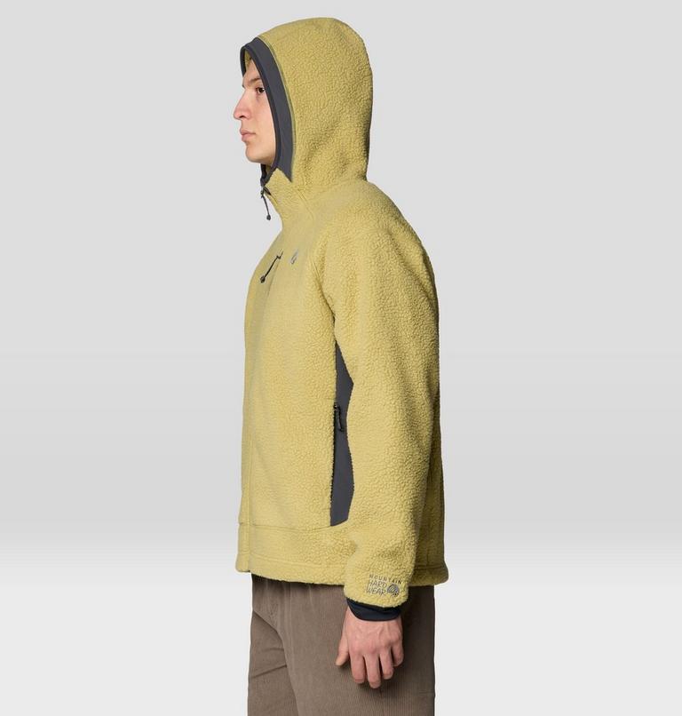 Men's Deep Drift Fleece Hoody, Color: Forest Moss, image 3