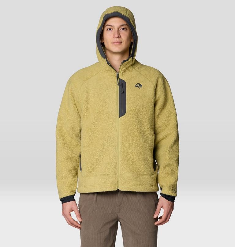 Men's Deep Drift Fleece Hoody, Color: Forest Moss, image 4