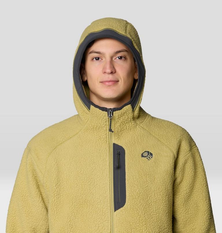 Men's Deep Drift Fleece Hoody, Color: Forest Moss, image 5